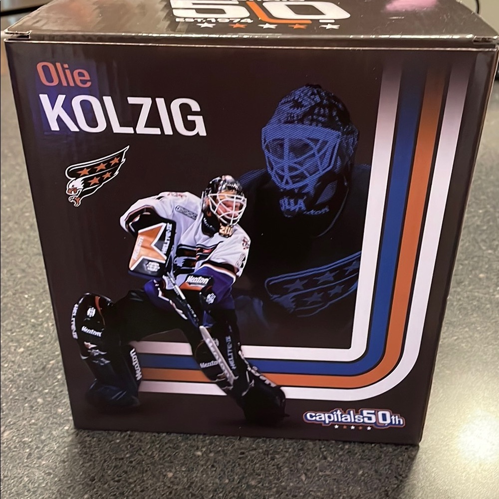 Olie Kolzig/Peter Bondra Capitals 50th Anniversary Collectible Duo Bobblehead